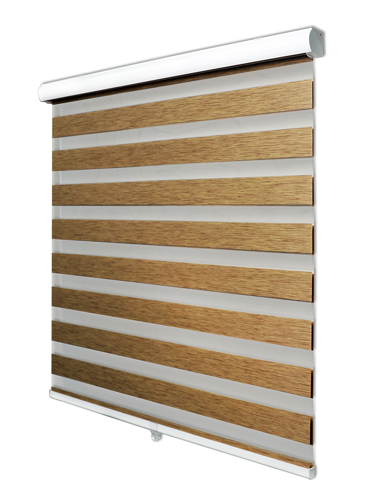 手拉升降绳柔纱窗帘百叶卷帘遮光北欧办公室厨房浴室卫生间免打孔