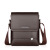 Men's Vertical Design Pu Men's Messenger Bag Shoulder Bag Casual Trend Large Capacity Outdoor Briefcase
