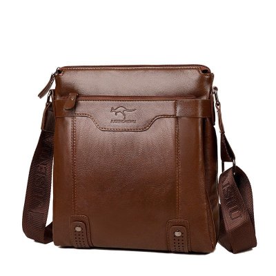 Crossbody Men 'S Bag Men 'S Bag Vertical Shoulder Bag Business Casual Double Layer Large Capacity Office Bag