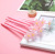 New Soft Rubber Flower Gel Pen Beautiful Water-Based Paint Pen Girl Heart Series Creative Stationery Student Office Supplies