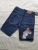 New Men's Summer Men's Jeans Shorts Men's Slim Thin Straight Elastic Capri Pants Wholesale