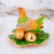 Metal Crafts Wholesale Business Gifts Home Creative Decoration Hen Egg Shape Jewelry Box Painted Hen