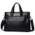 Men's Handbag Double Layer Large Capacity Horizontal Business Briefcase Fashion Shoulder Bag Office Bag