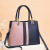 2021 Summer Contrast Color New Stylish Bag Women's Color Matching Large Capacity Women's Bag Shoulder Handbag Stall 11801