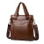 Men's Bag Handbag Vertical Business Messenger Bag Double-Layer Large Capacity Fashion Office Business Briefcase