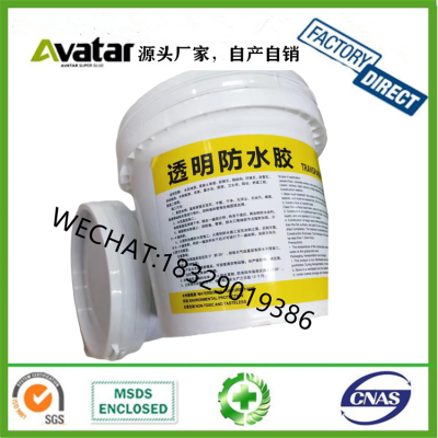 Transparent Waterproof Adhesive Super Strong Bonding Glue Leak-Trapping Repair for Roof and Exterior Wall(300g)