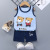 Children's Vest Suit Summer Pure Cotton New Girls' Shorts Clothes Baby Korean Style Sleeveless for Boy Suit Children's Clothing