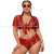 Plus-Sized Swimsuit  European and American Bikini 2021 New Swimsuit Split Large Size Outer Single Swimsuit