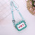 Girls' Rubber Bag Children's Bag Fashion Girls Messenger Bag Western Style Baby Boy Coin Purse Parent-Child Direct Supply