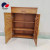 Simple Cabinet Shoe Rack Made of Moso Bamboo Solid Wood Shutter Door Hallway Large Capacity Two-Door Shoe Cabinet with Drawer