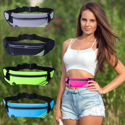 Sports Waist Bag Invisible Kettle Waistband Waterproof Running Personal Anti-Theft Outdoor Running Mobile Phone Bag Factory Direct Sales