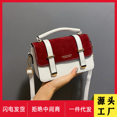 Mini Cambridge Satchel 2020 New Popular Net Red Small Bag Mini All-Match Crossbody Flip Women's Bag Stall 11818