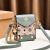 Mobile Phone Bag Female Messenger Bag 2021 New Trendy Textured One-Shoulder Bag Simple Western Style Mini Bag Stall 11817