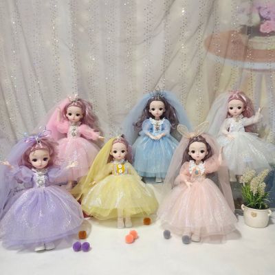 New 30 Cm Wedding Dress Yi Tian Barbie Doll Creative Wedding Princess Girl Gift Set Children 'S Toys