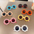 Kids Sunglasses Glasses Trendy Fashion Baby Sunglasses Eyes Girls and Boys Cute Toy Glasses