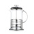 Wholesale Household Heat-Resistant French Glass French Press Coffee Maker Coffee Filter Teapot Stripe Tea Infuser 600ml