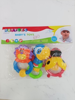 Baby Rattle Comfort Toy Newborn Baby 0-3 Months Early Childhood Education Hand Rattle Early Education Coax Toy
