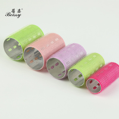 Factory Direct Supply Within More Sizes Aluminum Hair Rolls Cross-Border Self-Adhesive Eight-Character Hair Fluffy Hair Roller Hair Tools