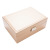 Double Layer Pu Jewel Case Portable Leather Jewelry Stud Earrings Earring Storage Box Necklace Ring Watch Jewelry Box