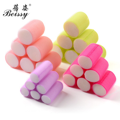 Factory Direct Supply Sponge Core Self-Adhesive Magic Hair Curlers Lazy Hair Roller Sleep Hair Curler Hair Tools