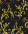 Wallpaper PVC Deep Embossed Damascus Gold Powder European Flower Wallpaper