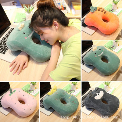 Children's Lunch Break Pillow Cartoon Multifunctional Nap Pillow Office Stomach Sleeping Artifact Primary School Student Prone Pillow