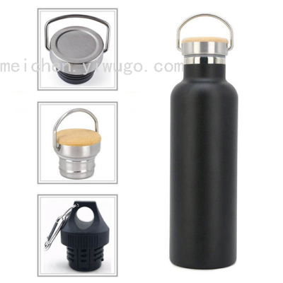 Hot Sale 1000 American Large Mouth 304 Stainless Steel Portable Thermos Cup M1000-1000ml