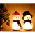 Snowman Night Light Christmas Gift USB Light Cross-Border Creative Children Cartoon Cute Led Charging Silicone Night Lamp