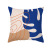 Nordic Simple Pillow Cover Ins Blue Abstract Super Soft Printed Pillow Retro Art Throw Pillowcase Sofa Cushion