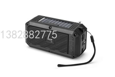 Manufacturers Supply New Solar Panel Rechargeable Flashlight Bluetooth Speaker Radio African Bluetooth Audio 005