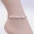 Anklet Red Rope [Hand-Woven Korean Style Rope Bell Ankle Ring Student Male and Female Couple Stylish Simple and Versatile