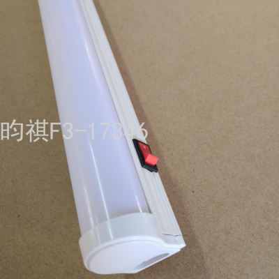 LED Lamp T8t5 Integrated Common Style Full Plastic Lamp 1.2 M High Color Fluorescent Lamp with Switch