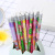 Factory Direct Sales Cartoon Pencil Students' Supplies Children's Painting Six Angle Rod Pencil Stationery with Eraser Pencil