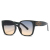 Sunglasses Glasses Sunglasses Pilot Men & Women Trendy Slimming Box Star Same Style New Fashion Foreign Trade Export