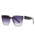 Sunglasses Glasses Sunglasses Pilot Men & Women Trendy Slimming Box Star Same Style New Fashion Foreign Trade Export