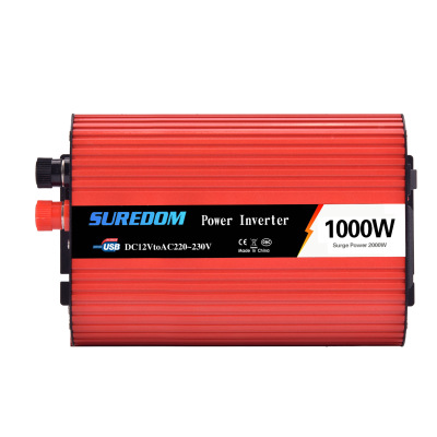 Cross-Border Hot 1000W Inverter Vehicle-Mounted Inverter Solar Photovoltaic Inverter Power Supply