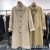 Autumn and Winter 2021 Korean Style Women's Reversible Cashmere Coat Women's Wool Mid-Length Coat Cross-Border Foreign Trade Wholesale