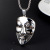 European and American Stainless Steel Clown Mask Necklace Men Ornament Wholesale V for Vendetta Titanium Steel Pendant