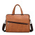 New Men's Bag Briefcase Shoulder Bag Korean Style Handbag Horizontal Fashion Briefcase Factory Wholesale