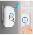 Wireless Doorbell Three-in-One Smart Home Welcome Doorbell 150 M Wireless Distance 32 Music
