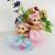 Trendy Douyin Style Babi Princess Fashion Doll Keychain Handbag Pendant 13cm Doll Pendant Children's Toys