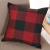 Korean Style New Sofa Bedroom Cushion Pillow Cover Fashion Plaid Polyester Cotton Soft Meat Step Waist Pillow Wholesale