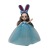 Trending Creative Rabbit Girl Princess Keychain 17cm New Barbie Doll Handbag Pendant Children's Toy