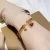 2022 New Year Birth Year III Tiger Wristband Bracelet Vietnam Placer Gold Bell Thin Bracelet Female