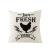 Simple Nordic style linen Valentine's Day pillow cover letter printing series sofa pillow cover
