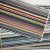 Hot Sale Thickened Colorful Striped Floor Mat Bathroom Door Mat Non-Slip Mat Foot Mats Factory Direct Sales