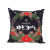 New Fashion Christmas Skin-Friendly Pillow European Flannel Lace Retro Cushion Lumbar Pillow Wholesale
