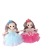 Factory Wholesale New 17cm Barbie Princess Doll Keychain Pendant Fashion Accessory Clip Crane Machine Gift