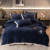 Show off Mercury Home Textile Thick Flannel Crystal Velvet Winter Four-Piece Set Milk Fiber Rhinestone Velvet Duvet Cover Four-Piece Set