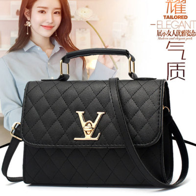 Factory Direct Sales Women's Bag Handbag Small Square Bag Shoulder Messenger Bag Female 2020 New Korean Style Simple Ladies Bag